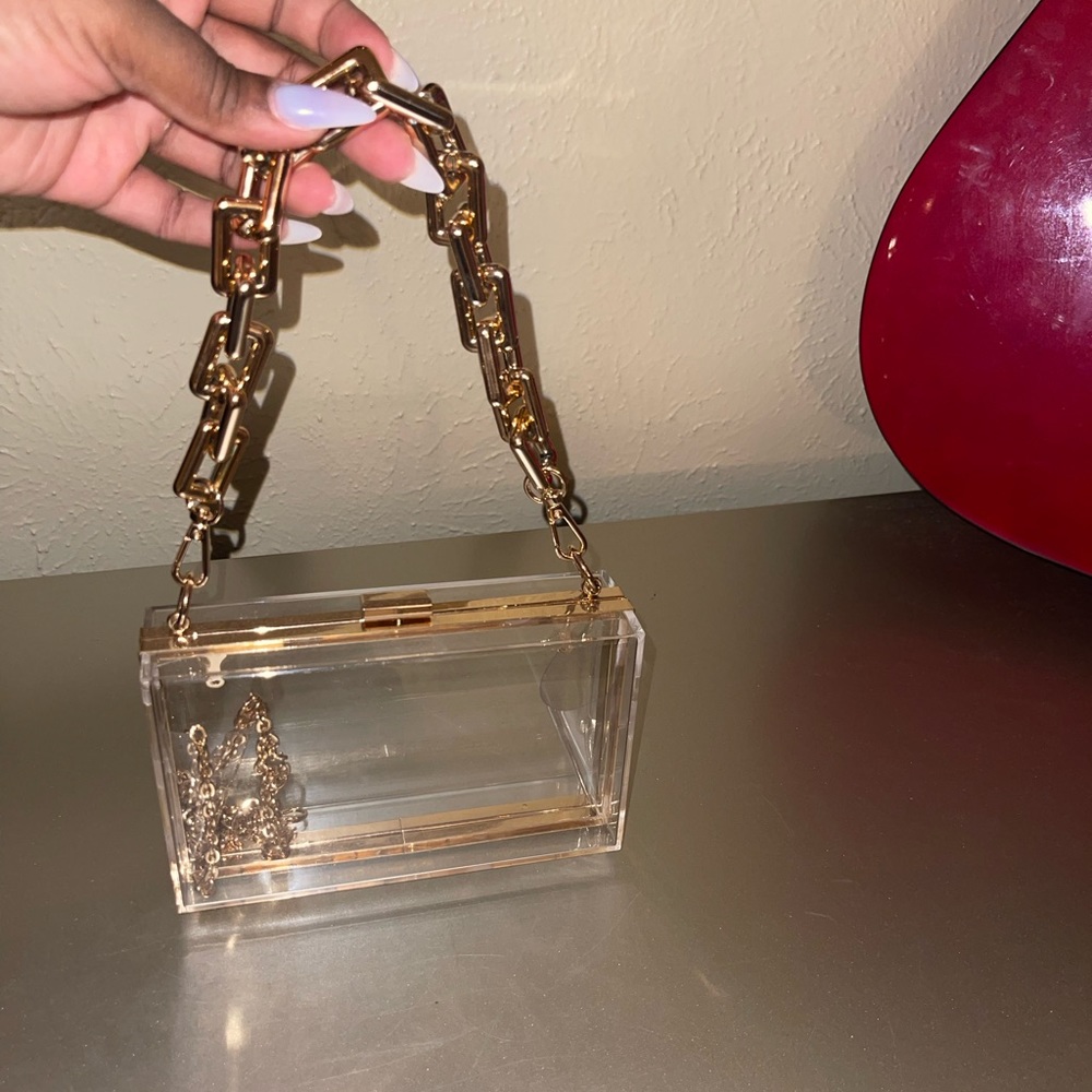 Clear Chain Purse